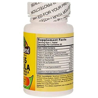 Foto 5 | Suplemento Nutricional Nature's Blend Stress Formula 60 Comprimidos - Venta Internacional.
