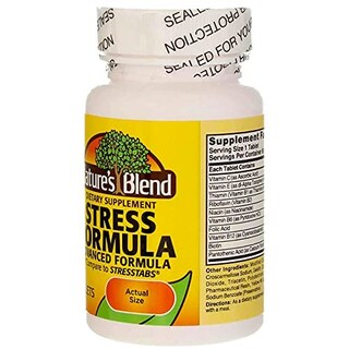 Foto 6 | Suplemento Nutricional Nature's Blend Stress Formula 60 Comprimidos - Venta Internacional.