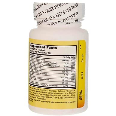 Foto 8 pulgar | Suplemento Nutricional Nature's Blend Stress Formula 60 Comprimidos - Venta Internacional.