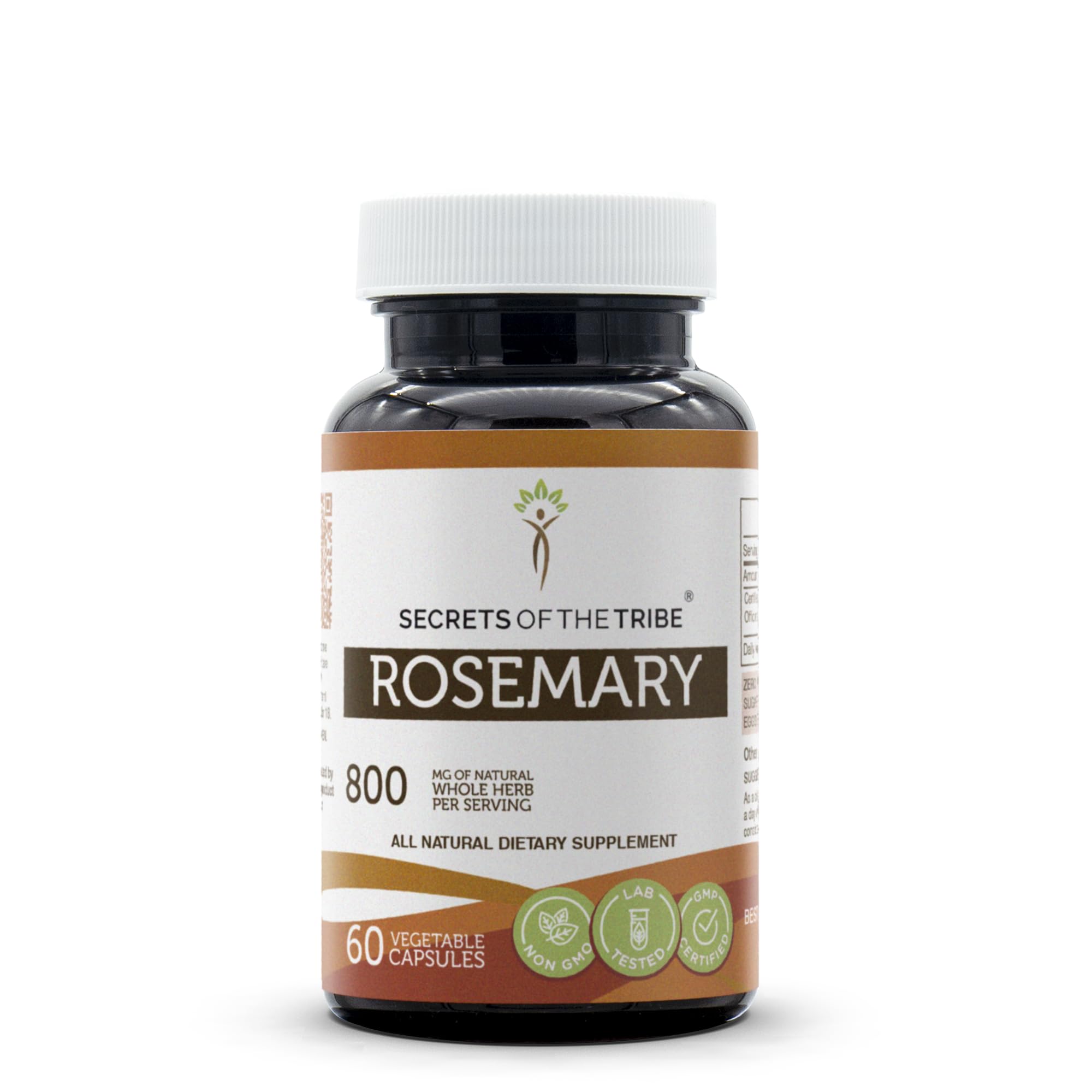 Foto 2 pulgar | Suplemento Secrets Of The Tribe Rosemary 60 Cápsulas 800 Mg - Venta Internacional.