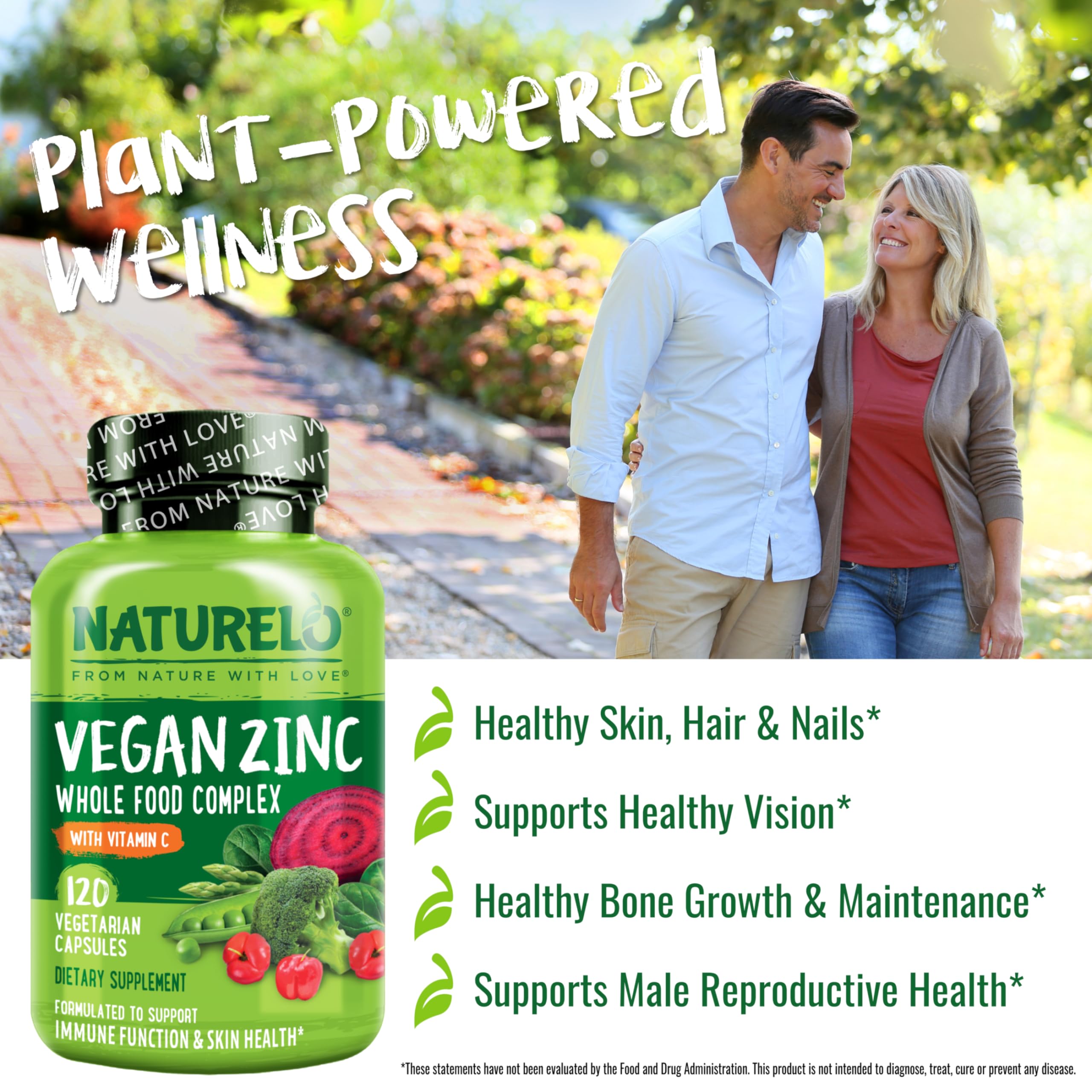 Foto 7 pulgar | Suplemento Naturelo, Complejo Alimenticio Integral De Zinc Vegano, 120 Cápsulas - Venta Internacional.