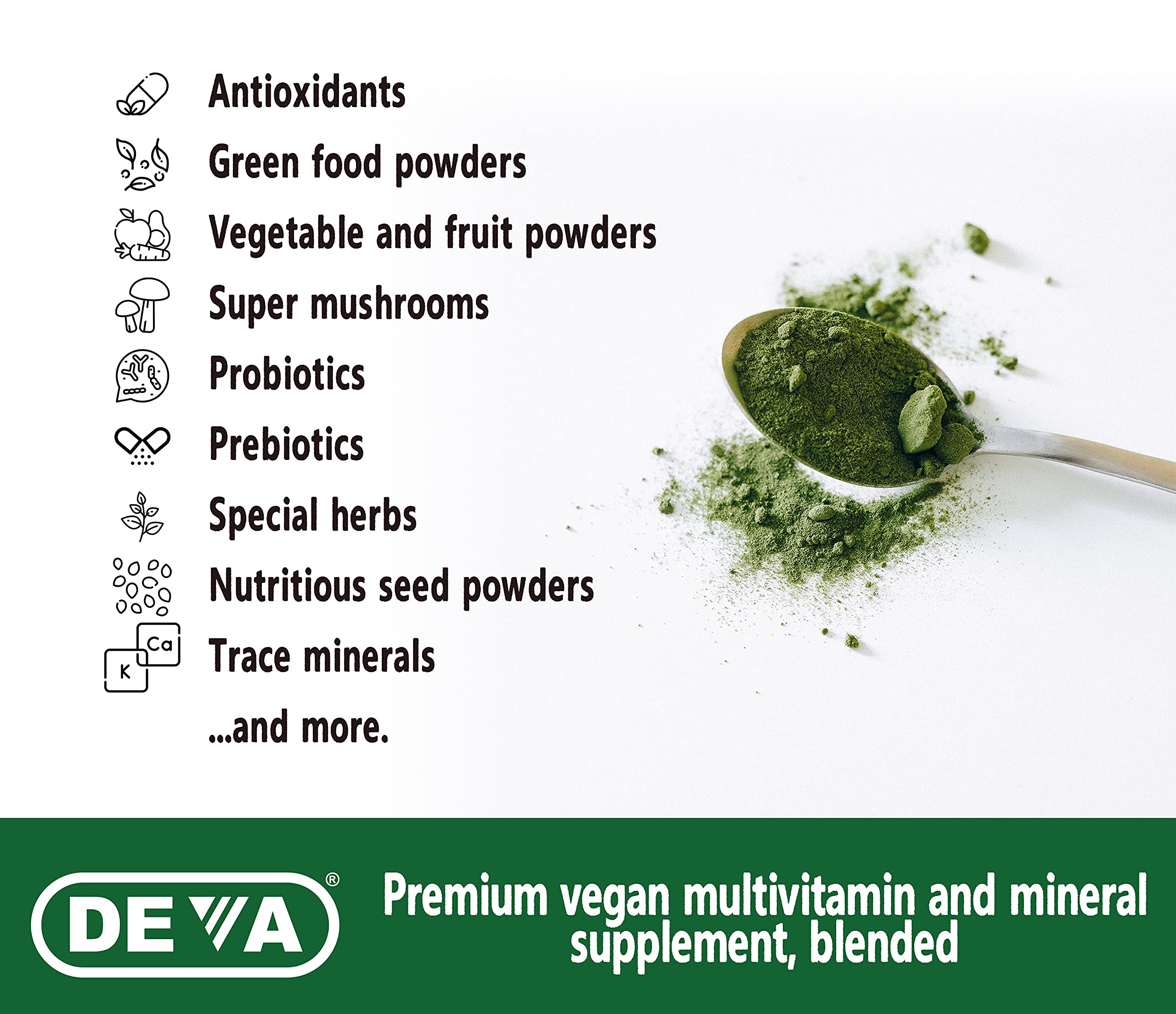 Foto 5 | Suplemento Multivitamínico Vegano Deva Tuba Prime 90 Comprimidos - Venta Internacional.