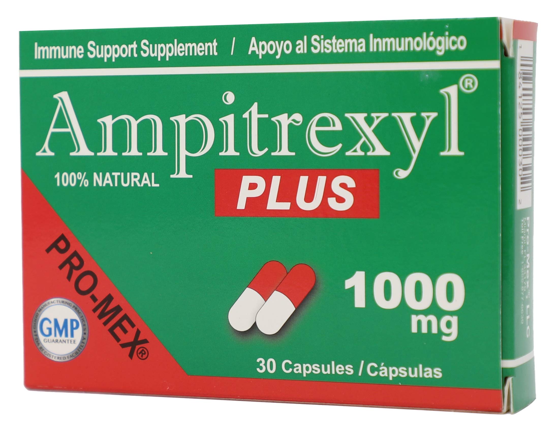 Foto 2 | Suplemento Ampitrexyl Plus 1000 Mg De Apoyo Inmunológico A Base De Hierbas - Venta Internacional.