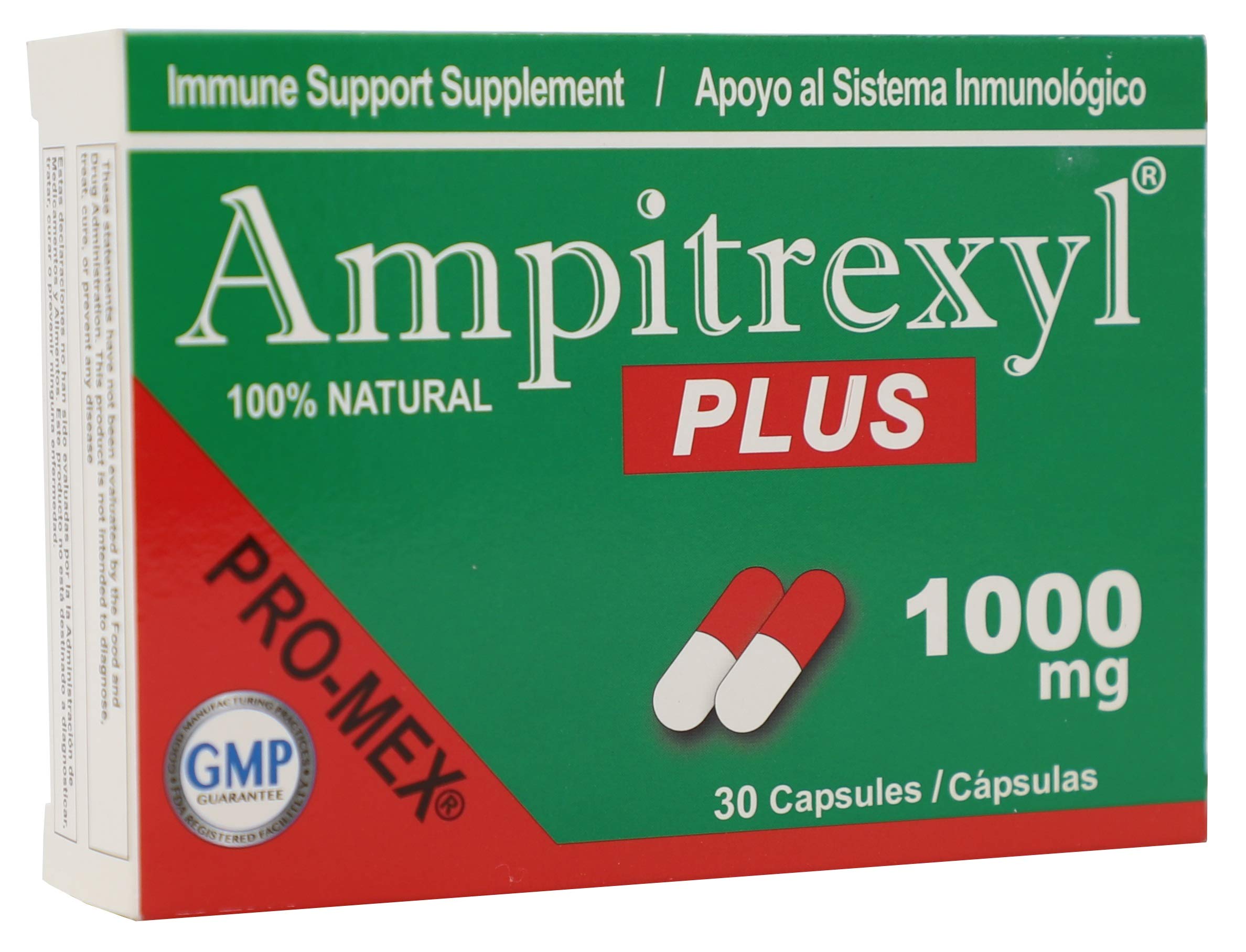 Foto 4 | Suplemento Ampitrexyl Plus 1000 Mg De Apoyo Inmunológico A Base De Hierbas - Venta Internacional.
