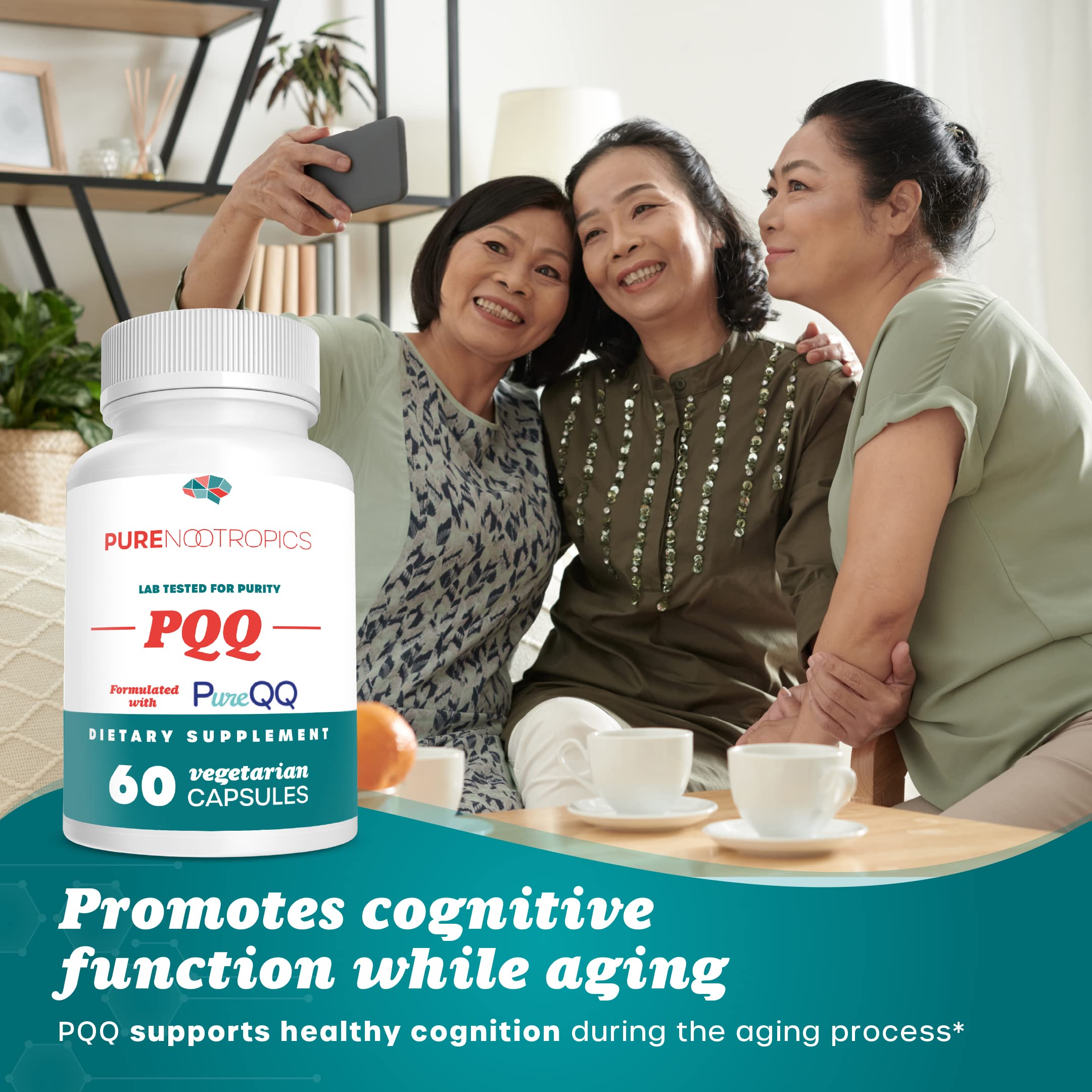 Foto 6 pulgar | Suplemento Pqq De Pure Nootropics (pirroloquinolina Quinona) 20 Mg - Venta Internacional.