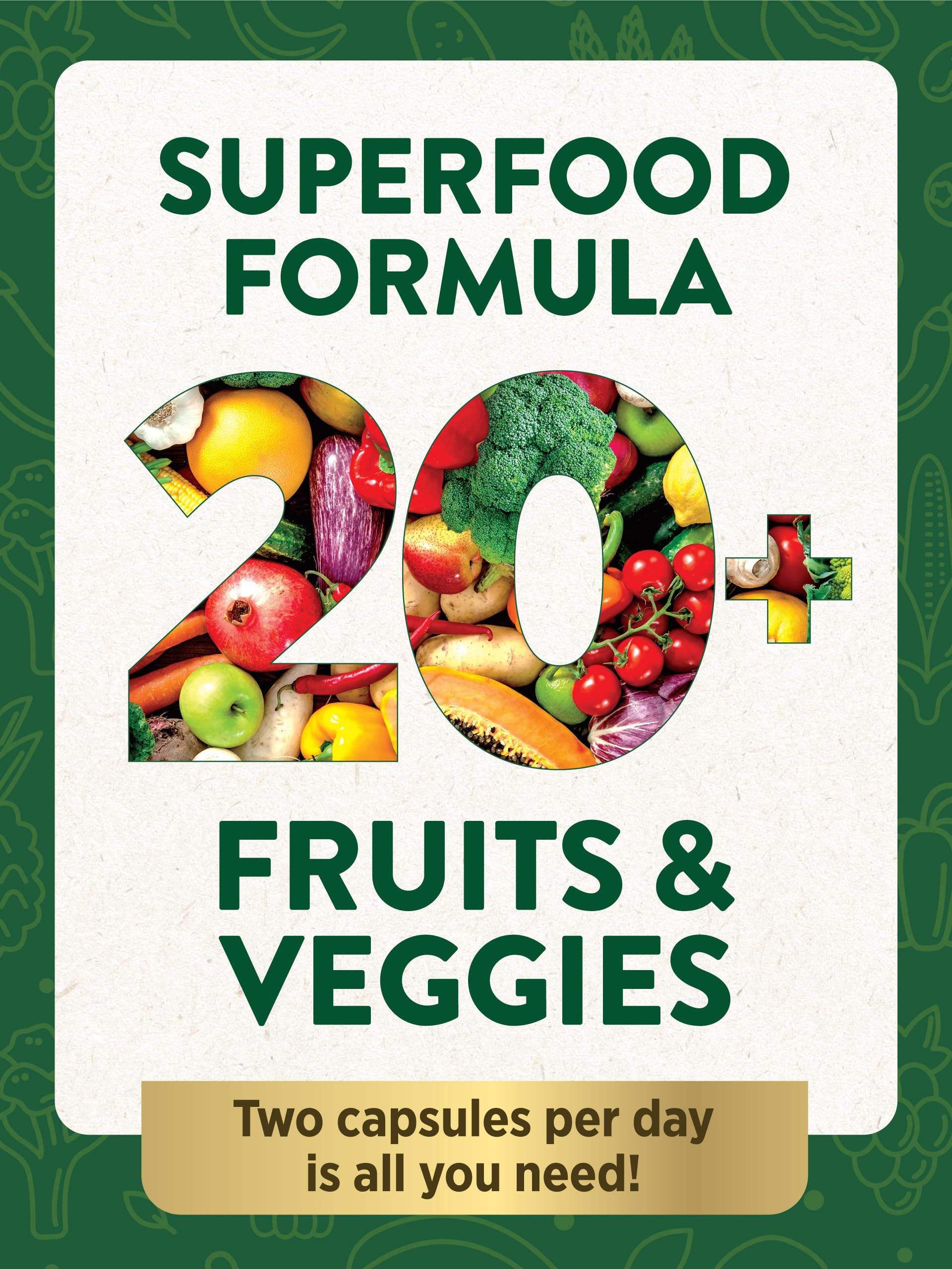 Foto 6 pulgar | Suplemento Nature's Truth Super Fruits & Veggies 60 Cápsulas - Venta Internacional.
