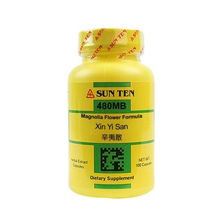 Foto 1 | Cápsulas Sun Ten Magnolia Flower Formula Xin Yi San 100 X 500 Mg - Venta Internacional.
