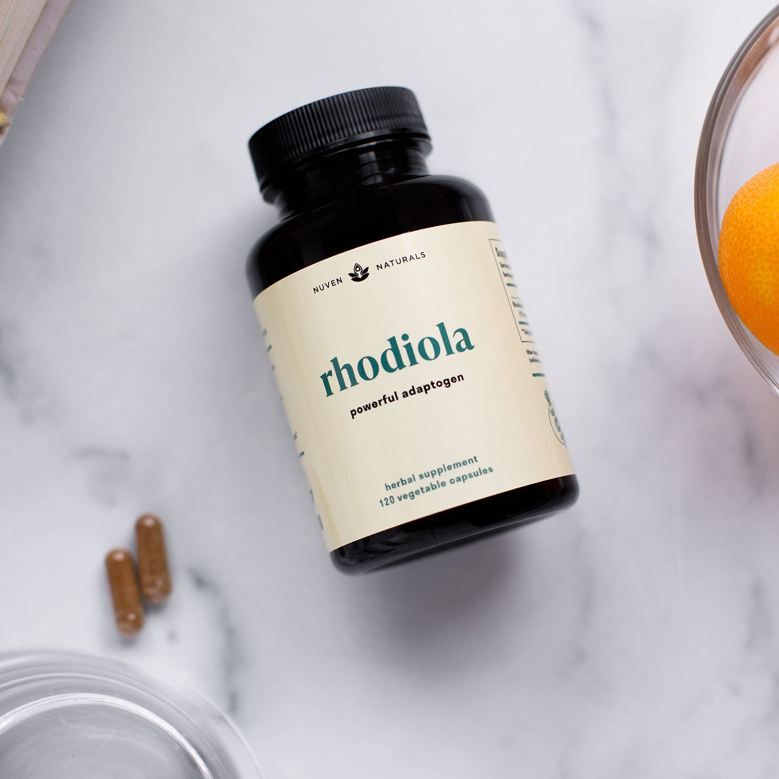 Foto 8 pulgar | Suplemento Nuven Naturals Rhodiola Rosea 600 Mg 120 Cápsulas - Venta Internacional.