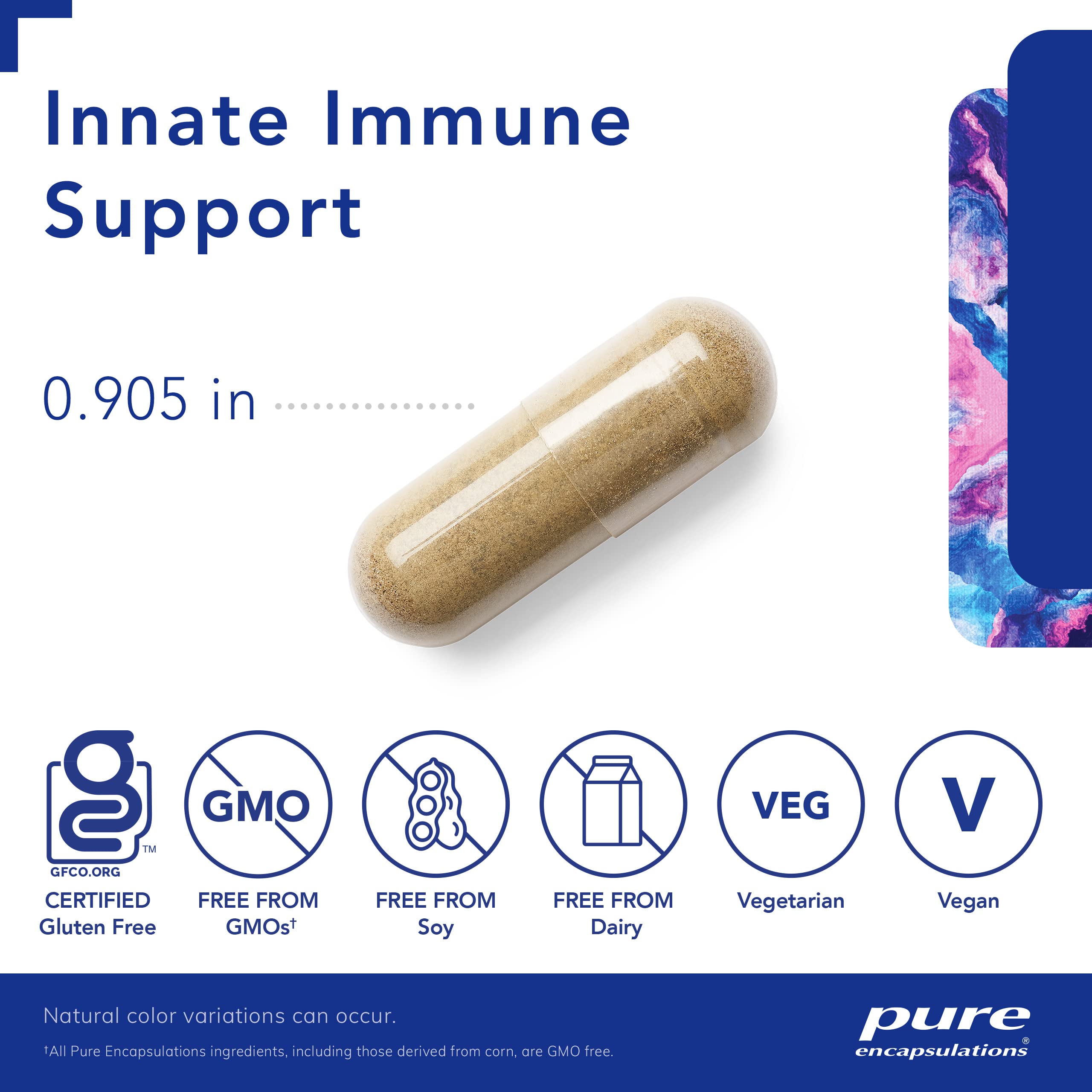 Foto 4 pulgar | Suplemento Pure Encapsulations Innate Immune Support 30 Cápsulas - Venta Internacional.