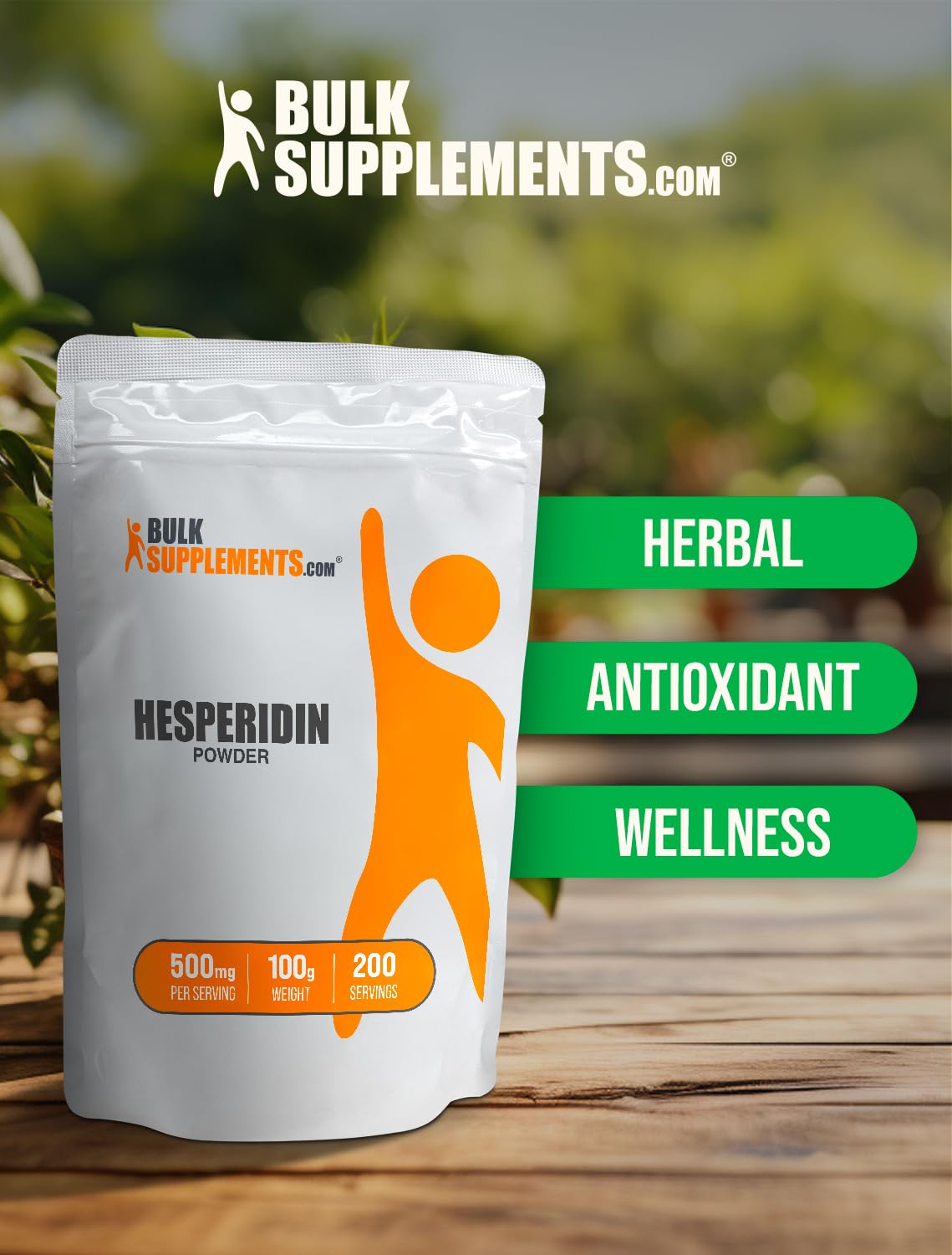 Foto 6 pulgar | Suplemento Bulksupplements.com Hesperidina 500 Mg En Polvo 100 G - Venta Internacional.