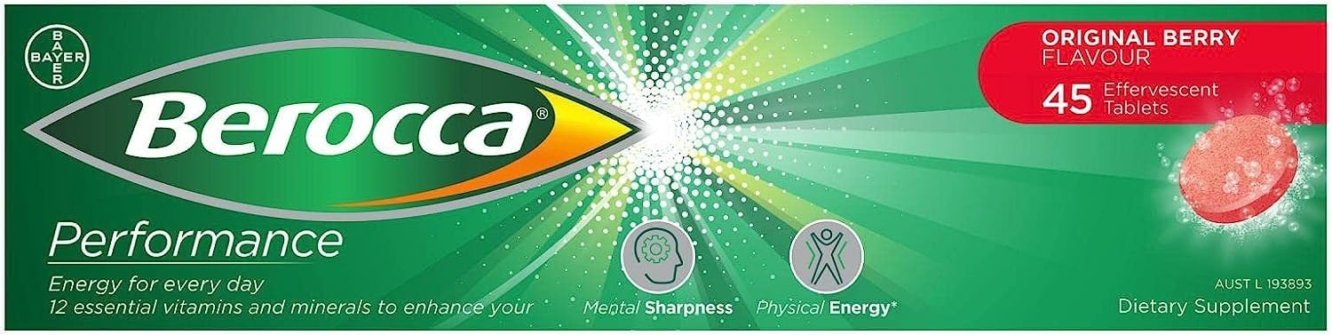 Foto 5 pulgar | Suplemento Berocca Performance Original 45 Tabletas Efervescentes - Venta Internacional.