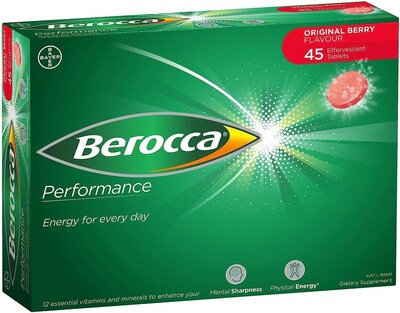 Foto 5 | Suplemento Berocca Performance Original 45 Tabletas Efervescentes - Venta Internacional.