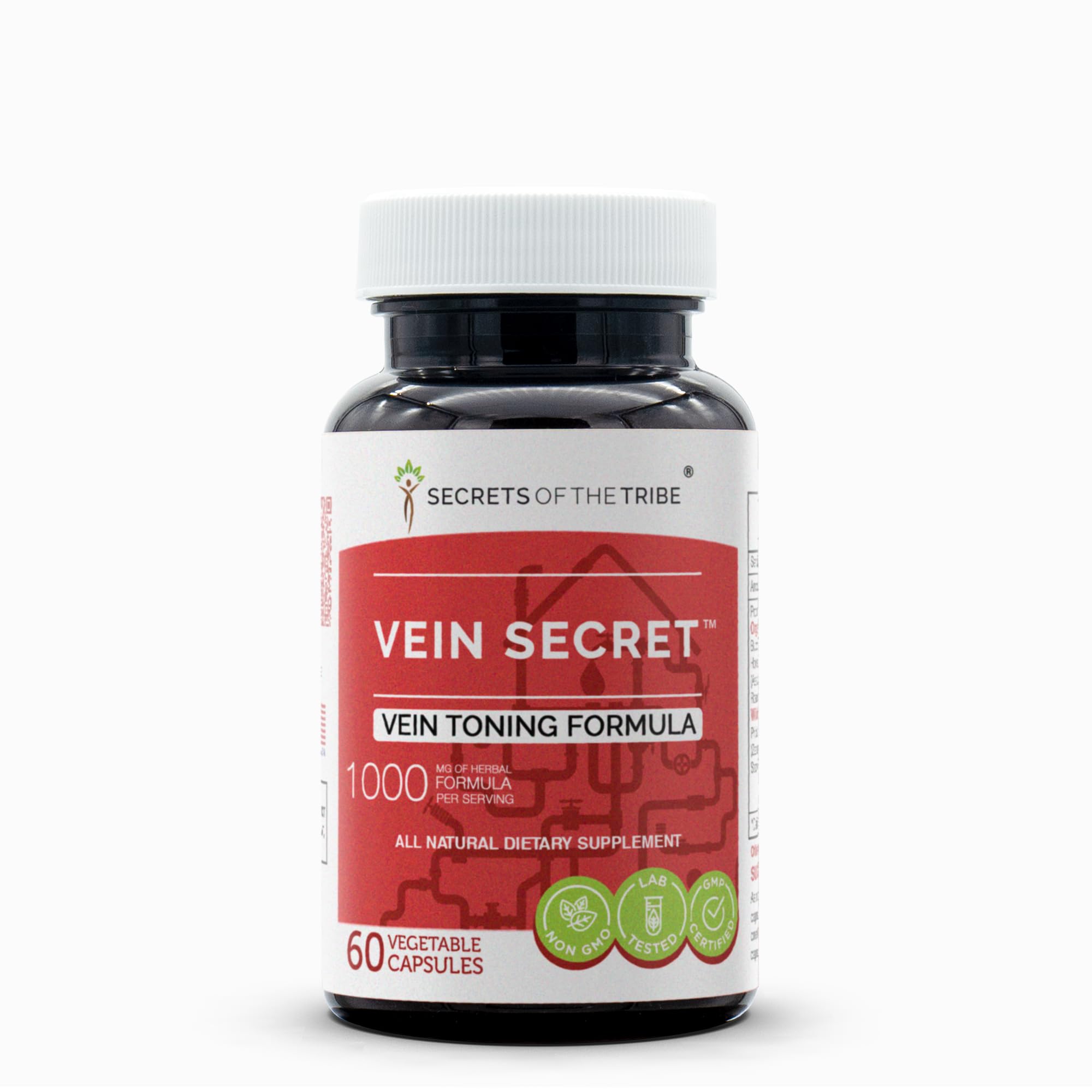 Suplemento Secrets Of The Tribe Vein Secret 60 Cápsulas - Venta Internacional.