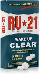 Foto 1 | Paquete De 20 Píldoras De Suplemento Dietético Ru-21 Para Consumidores De Alcohol - Venta Internacional.