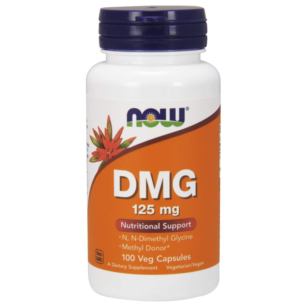 Supplement Now Foods Dmg 125 Mg 100 Cápsulas Soporte Nutricional - Venta Internacional.