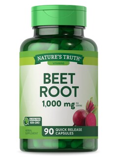 Foto 1 | Suplemento Nature's Truth, Cápsulas De Raíz De Remolacha, 1000 Mg, 90 Píldoras - Venta Internacional.
