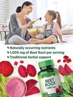 Foto 4 | Suplemento Nature's Truth, Cápsulas De Raíz De Remolacha, 1000 Mg, 90 Píldoras - Venta Internacional.