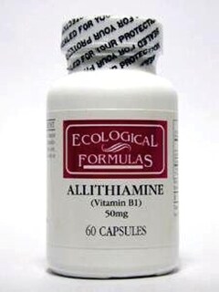 Foto 1 | Suplemento Ecological Formulas, Alitiamina, 50 Mg, 60 Cápsulas - Venta Internacional.
