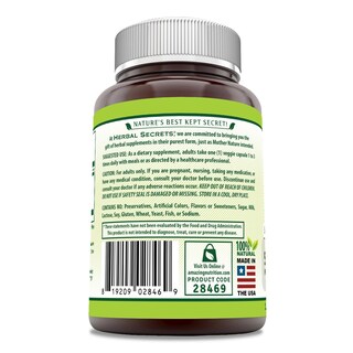 Foto 3 | Suplemento Herbal Secrets Gymnema 500 Mg 120 Cápsulas Vegetarianas - Venta Internacional.