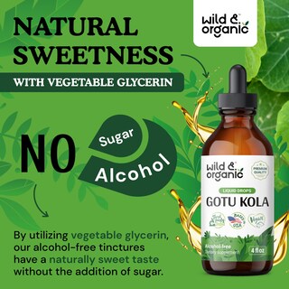 Foto 6 | Suplemento De Extracto De Centella Asiática Silvestre Y Orgánico De 120 Ml Para El Cerebro - Venta Internacional.