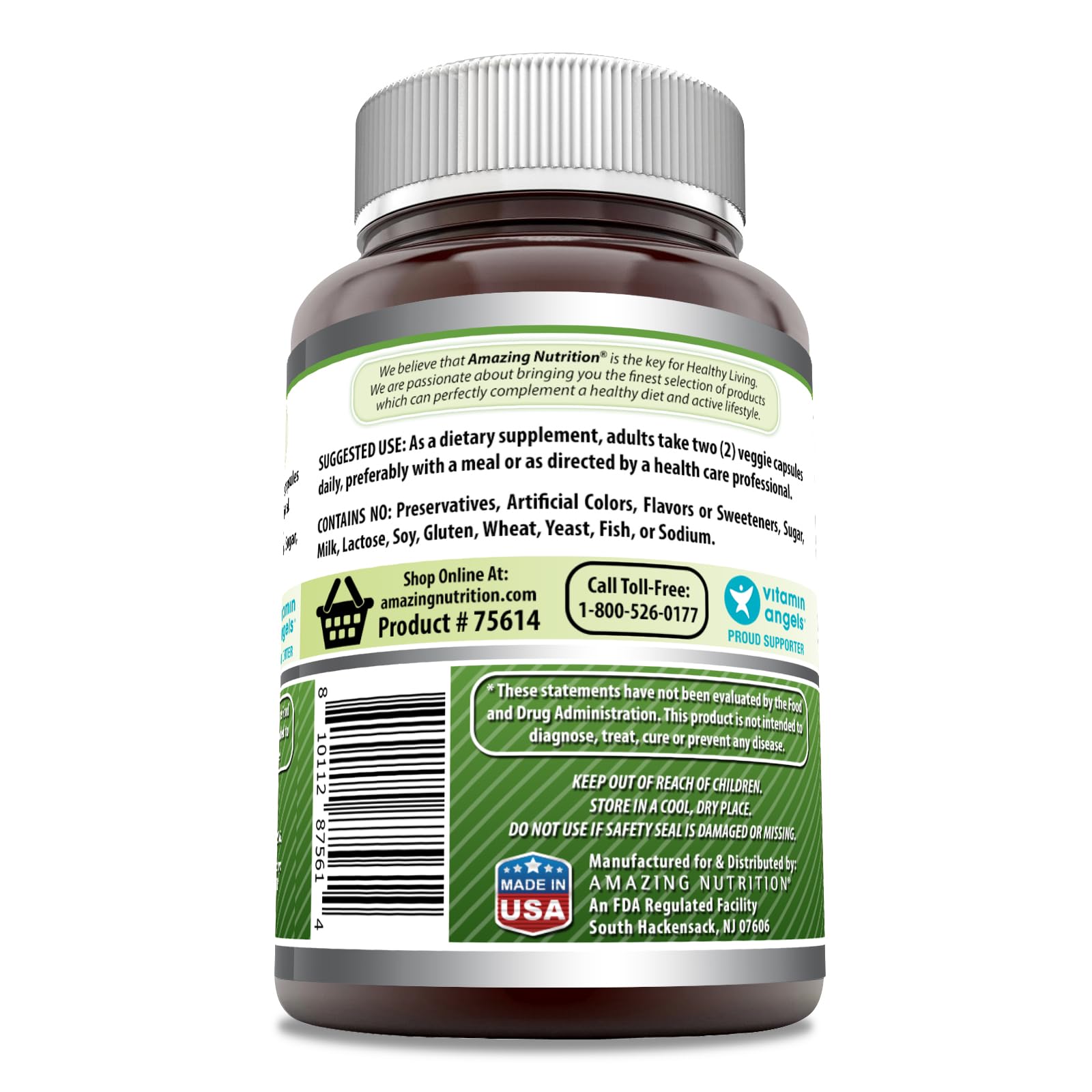 Foto 4 pulgar | Suplemento Amazing Formulas Bitter Melon Complex 2500 Mg - Venta Internacional.