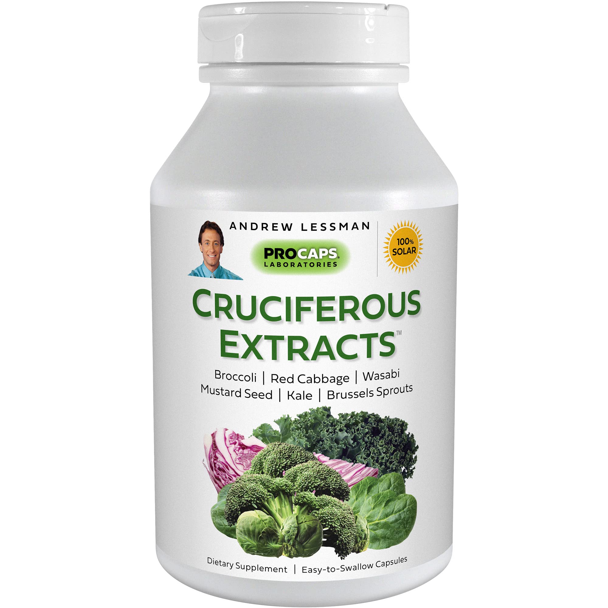 Suplemento Andrew Lessman Extractos Crucíferos 60 Cápsulas - Venta Internacional.