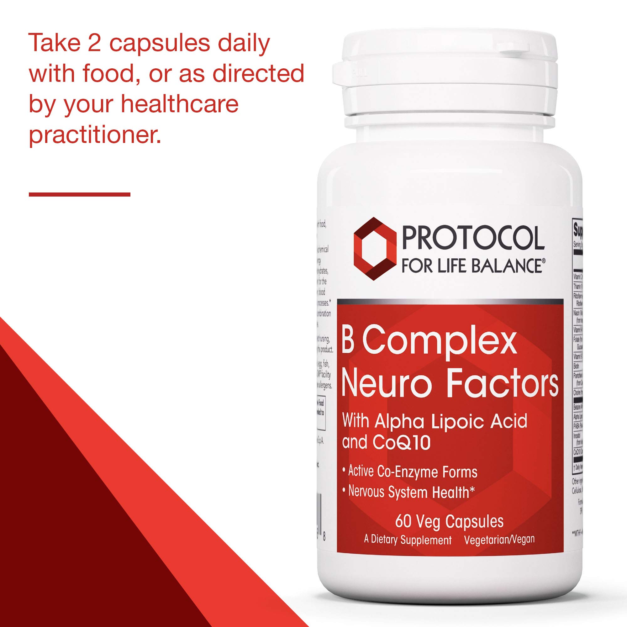 Foto 4 | Protocolo De Suplementos Para Life Balance B Complex Neuro Factors - Venta Internacional.