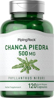 Foto 1 | Suplemento Piping Rock Chanca Piedra En Cápsulas, 500 Mg, 120 Unidades - Venta Internacional.