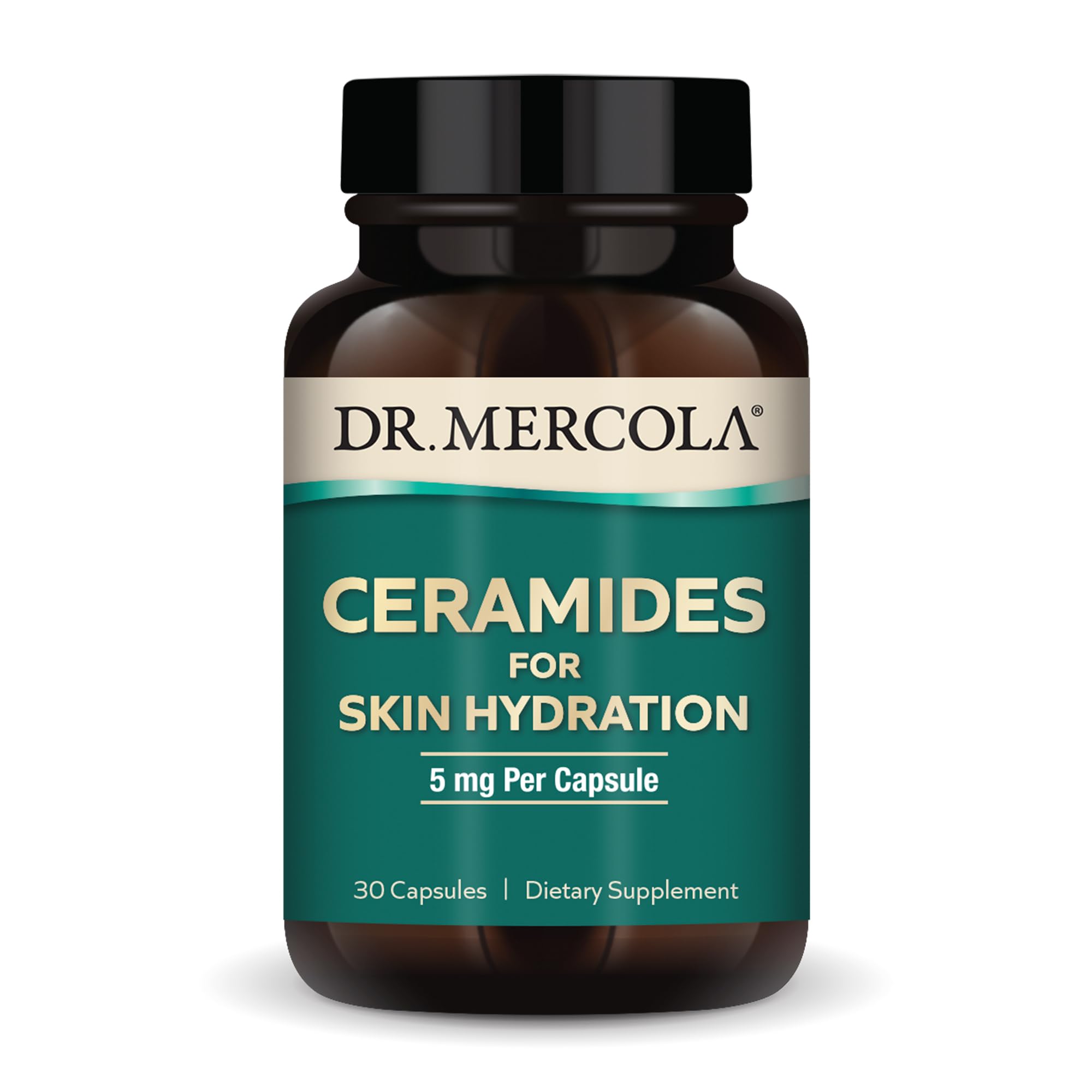 Suplemento Dr. Mercola Ceramides Para La Hidratación De La Piel 30 Cápsulas - Venta Internacional.