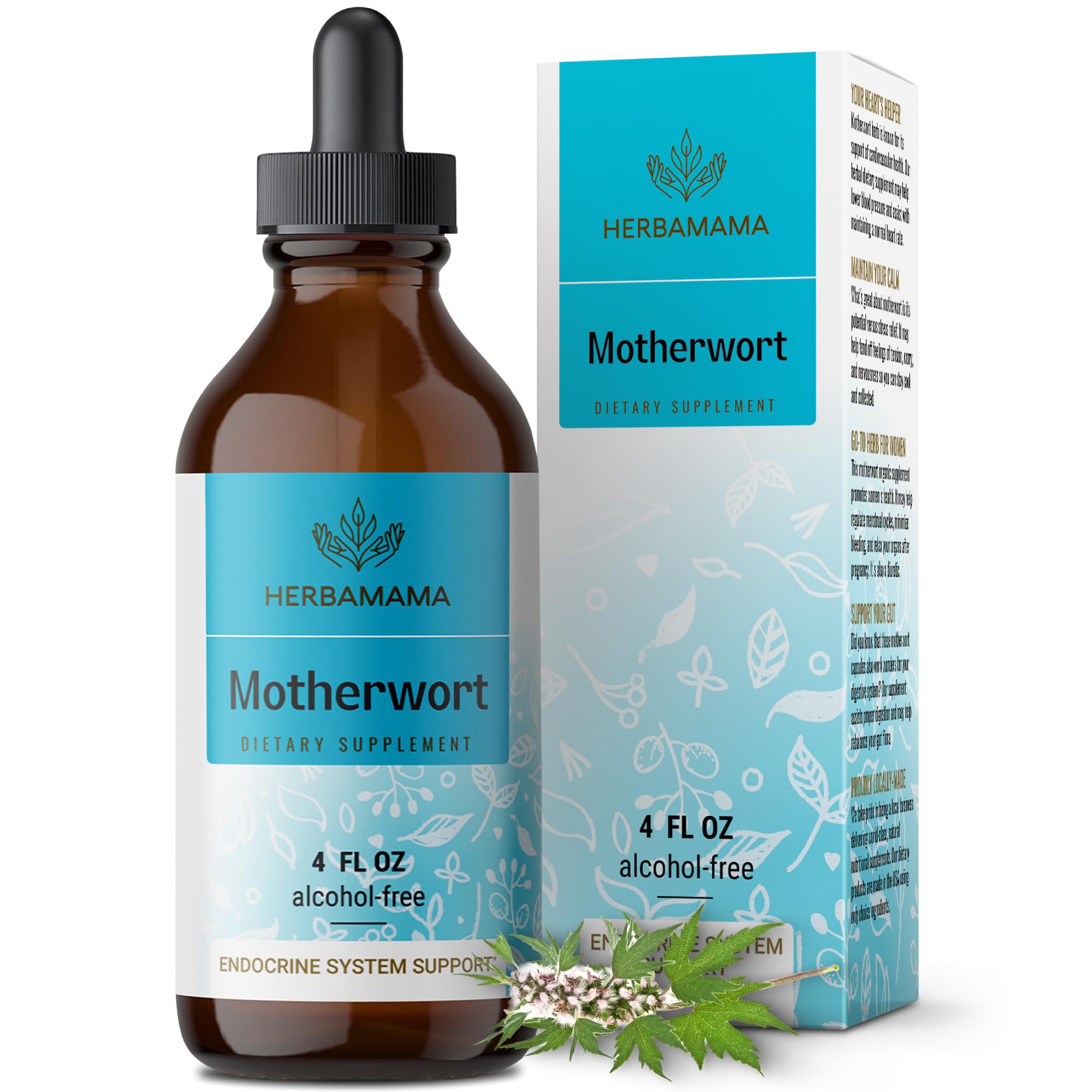 Foto 1 | Suplemento Herbamama: Tintura De Agripalma, 56 Ml, Vegano - Venta Internacional.