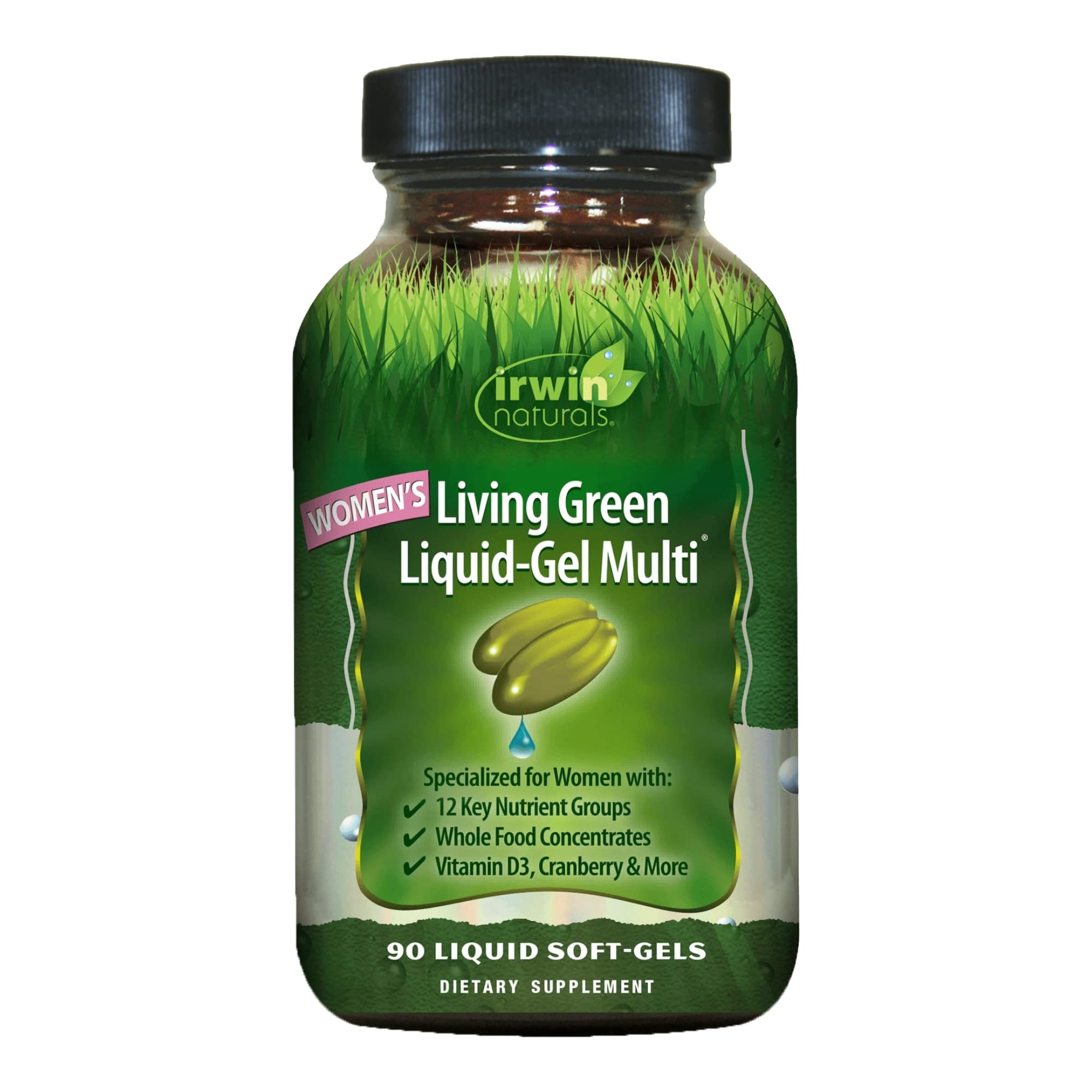Foto 2 pulgar | Gel Líquido Multivitamínico Irwin Naturals Women's Living Green - Venta Internacional.