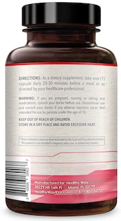 Foto 3 | Suplemento Healthyway Berberine 500 Mg 180 Cápsulas - Venta Internacional.