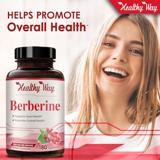 Foto 5 | Suplemento Healthyway Berberine 500 Mg 180 Cápsulas - Venta Internacional.
