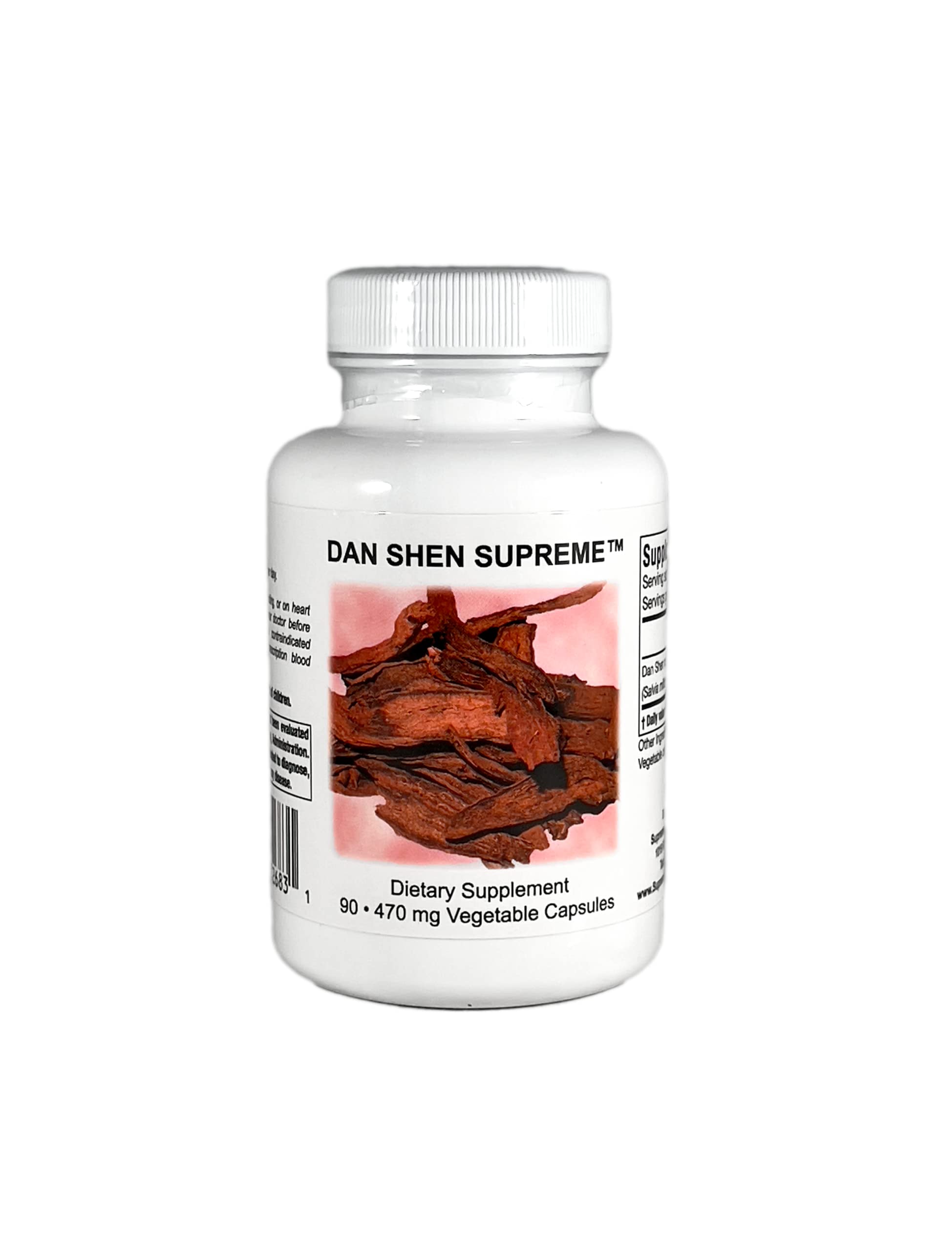 Foto 2 pulgar | Supreme Nutrition Dan Shen, 90 Cápsulas De Salvia Roja Pura - Venta Internacional.