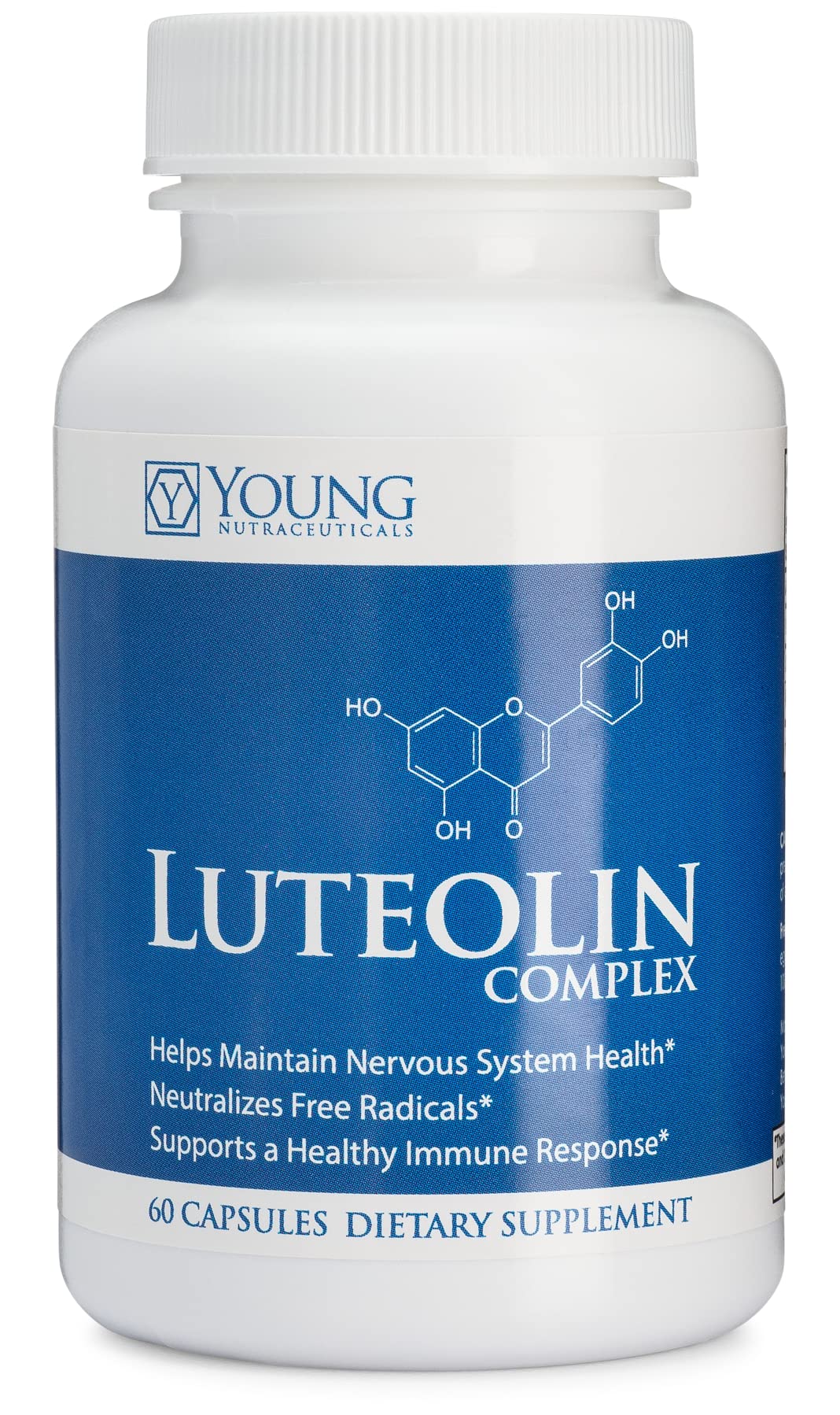 Suplemento Mirica Youngnutra Luteolina Complex 60 Cápsulas - Venta Internacional.