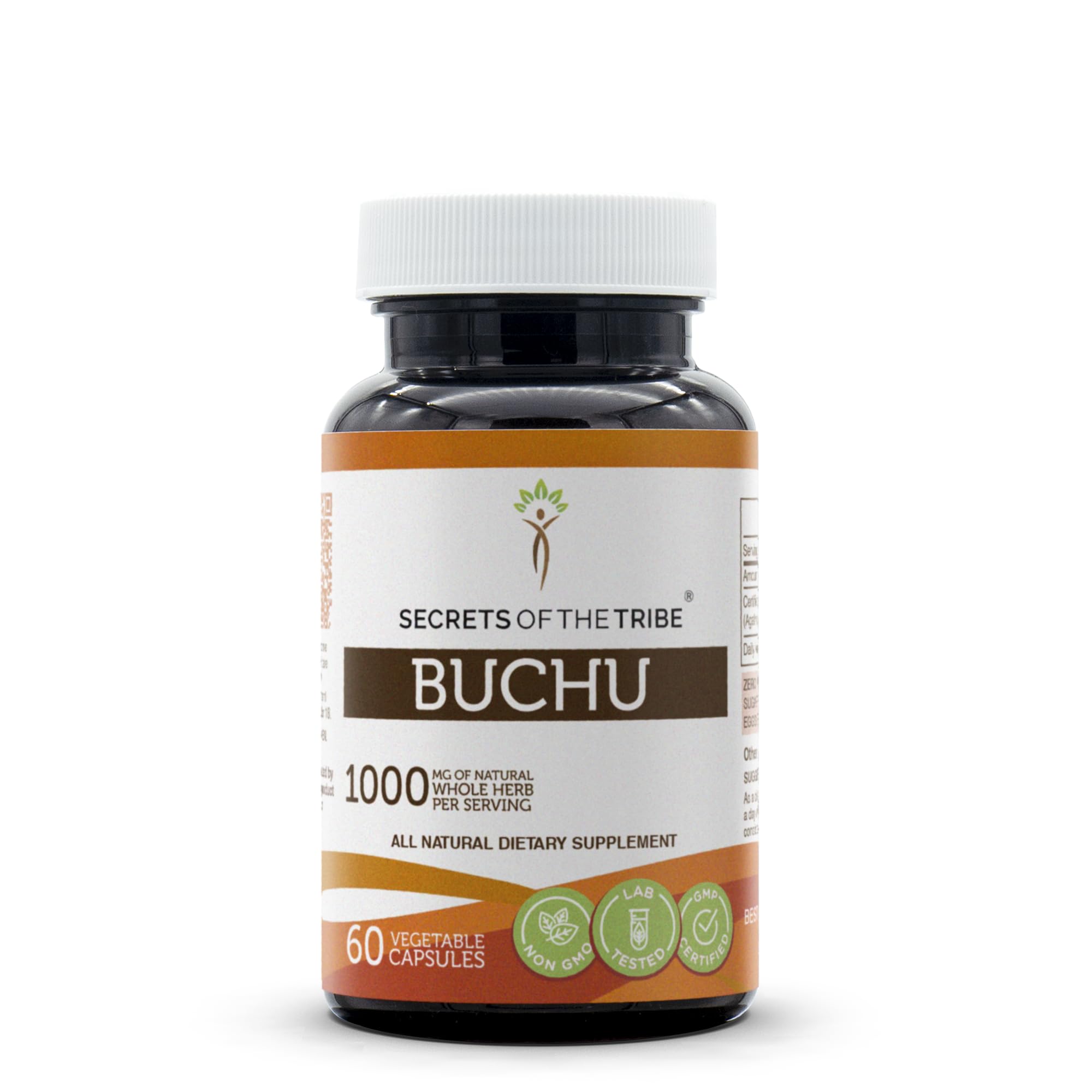 Foto 2 pulgar | Suplemento Secrets Of The Tribe Buchu 60 Cápsulas 1000 Mg - Venta Internacional.