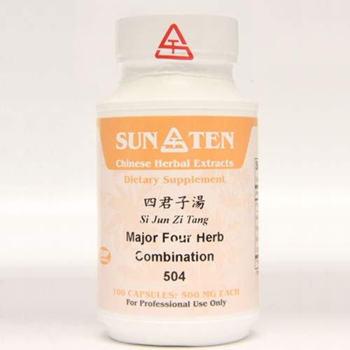 Foto 2 pulgar | Cápsulas Sun Ten Major, Combinación De Cuatro Hierbas, Si Jun Zi Tang - Venta Internacional.