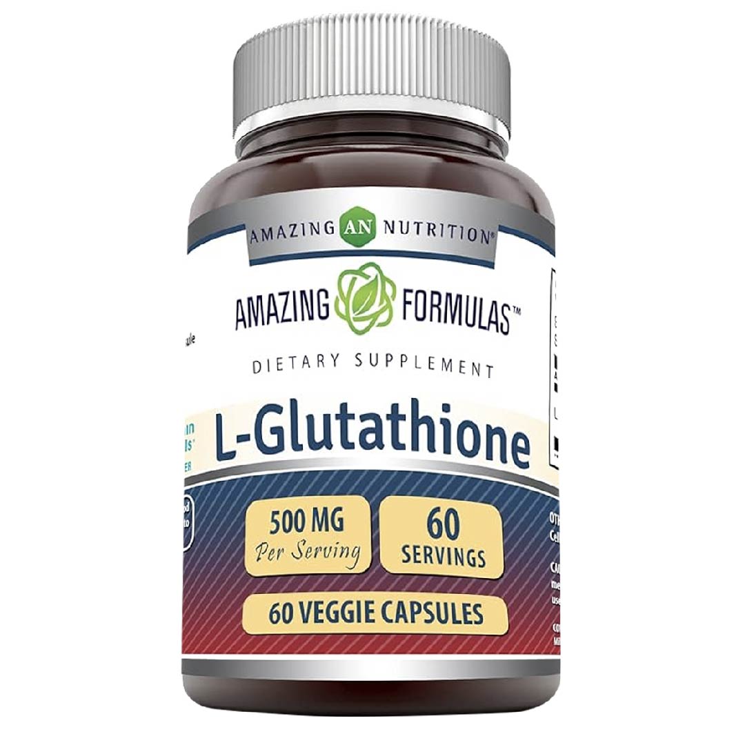 Foto 1 | Amazing Formulas Glutatión 500mg Antioxidante Potente 60 Capsulas