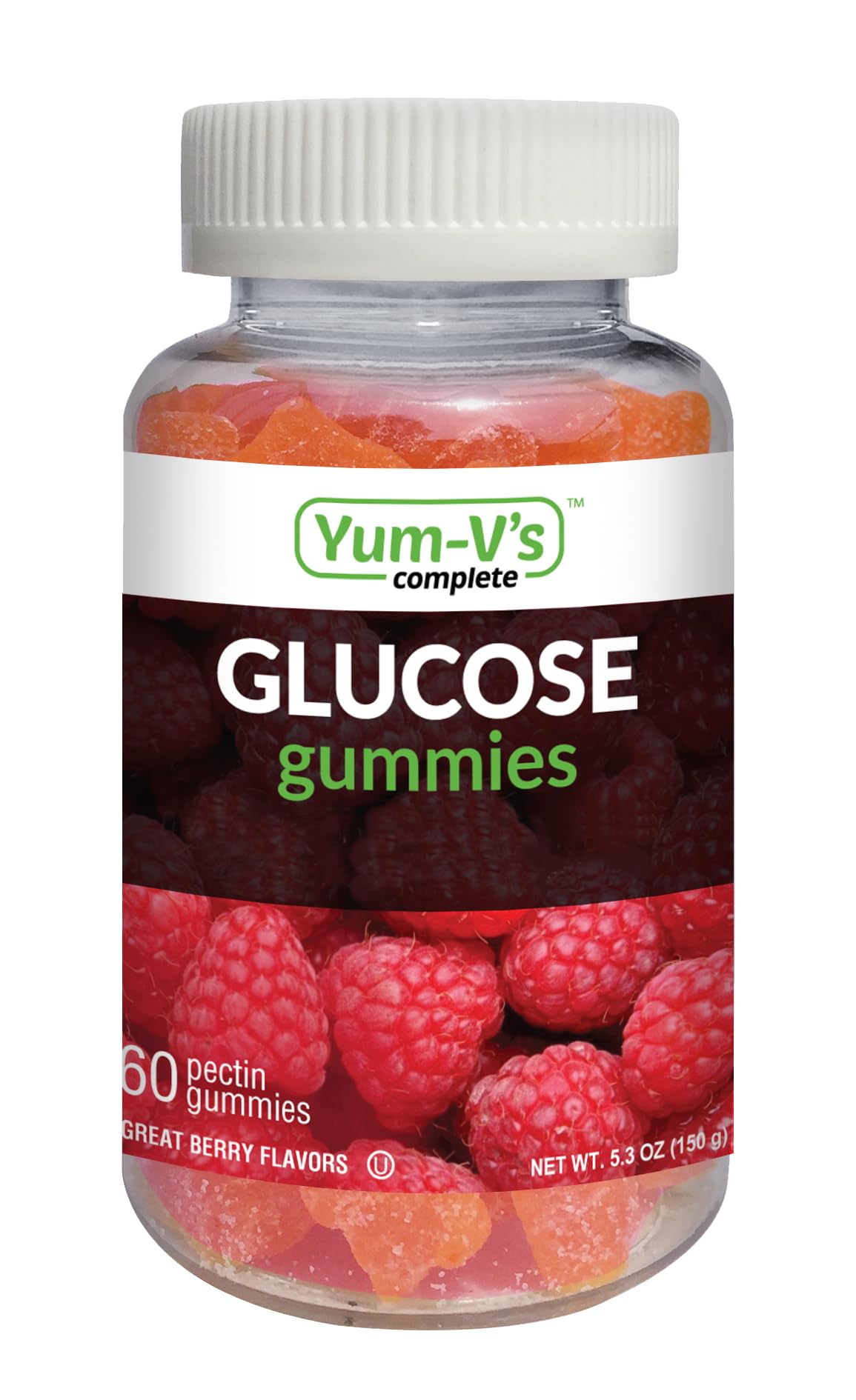 Foto 2 pulgar | Suplemento: Gomitas De Glucosa Completas Yum-v's Yumvs De 60 Unidades - Venta Internacional.