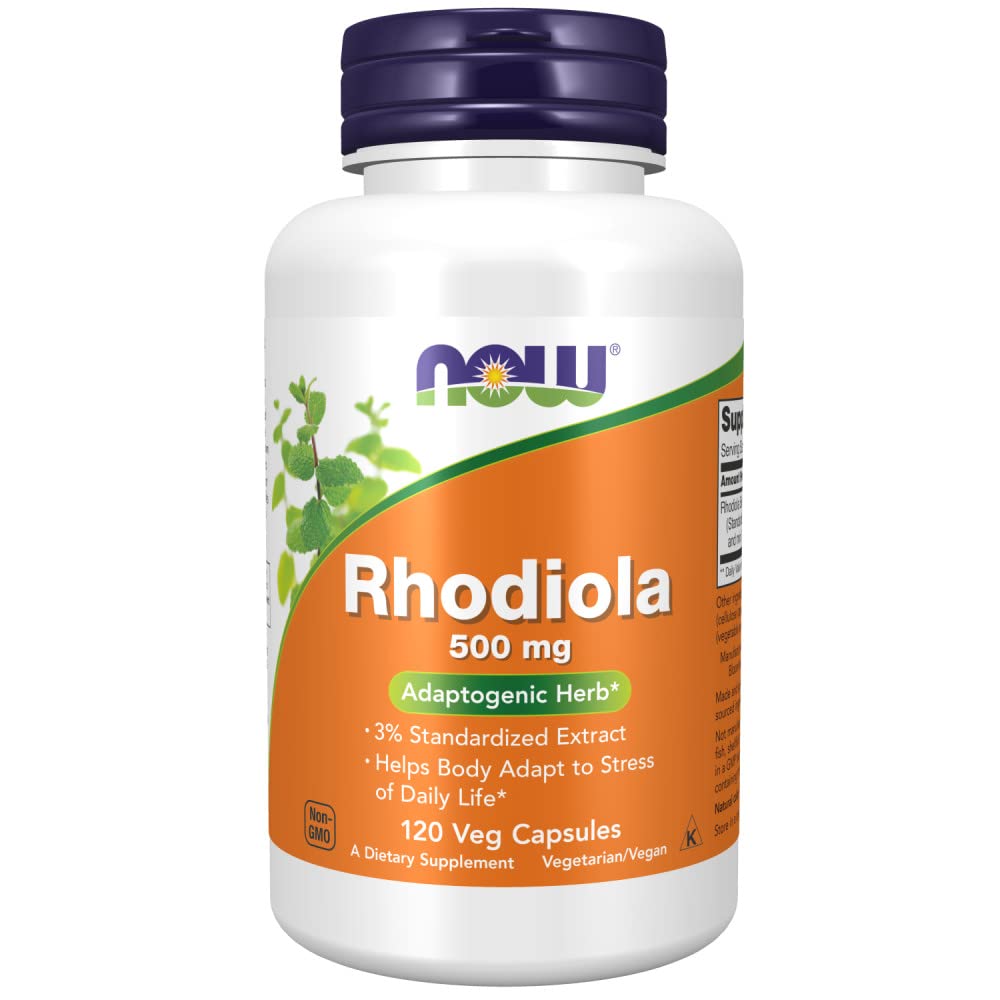 Foto 2 pulgar | Suplemento Now Foods Rhodiola 500 Mg 120 Cápsulas Vegetarianas - Venta Internacional