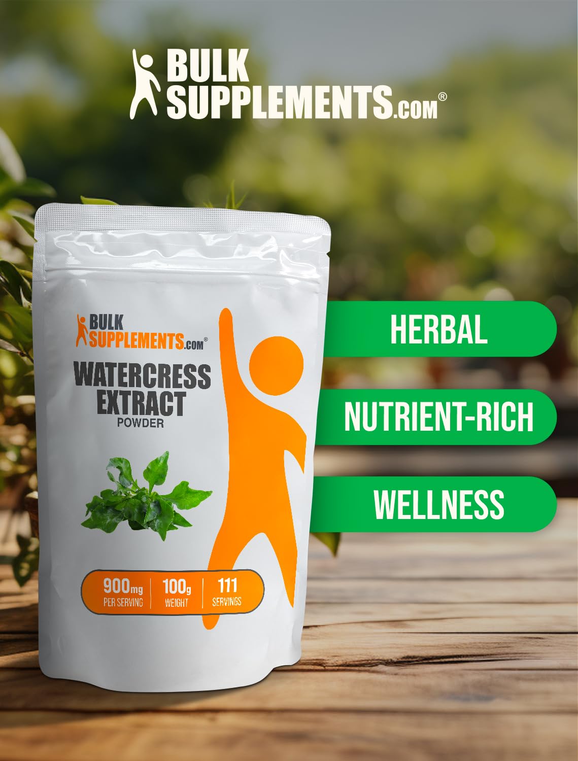 Foto 6 pulgar | Suplemento Bulksupplements.com Extracto De Berro En Polvo 100 G - Venta Internacional.