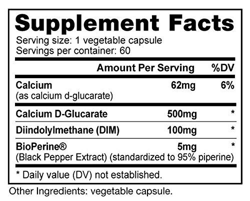 Foto 3 pulgar | Suplemento Nutrabio Dim 100 Mg - 60 Cápsulas Vegetales - Venta Internacional.