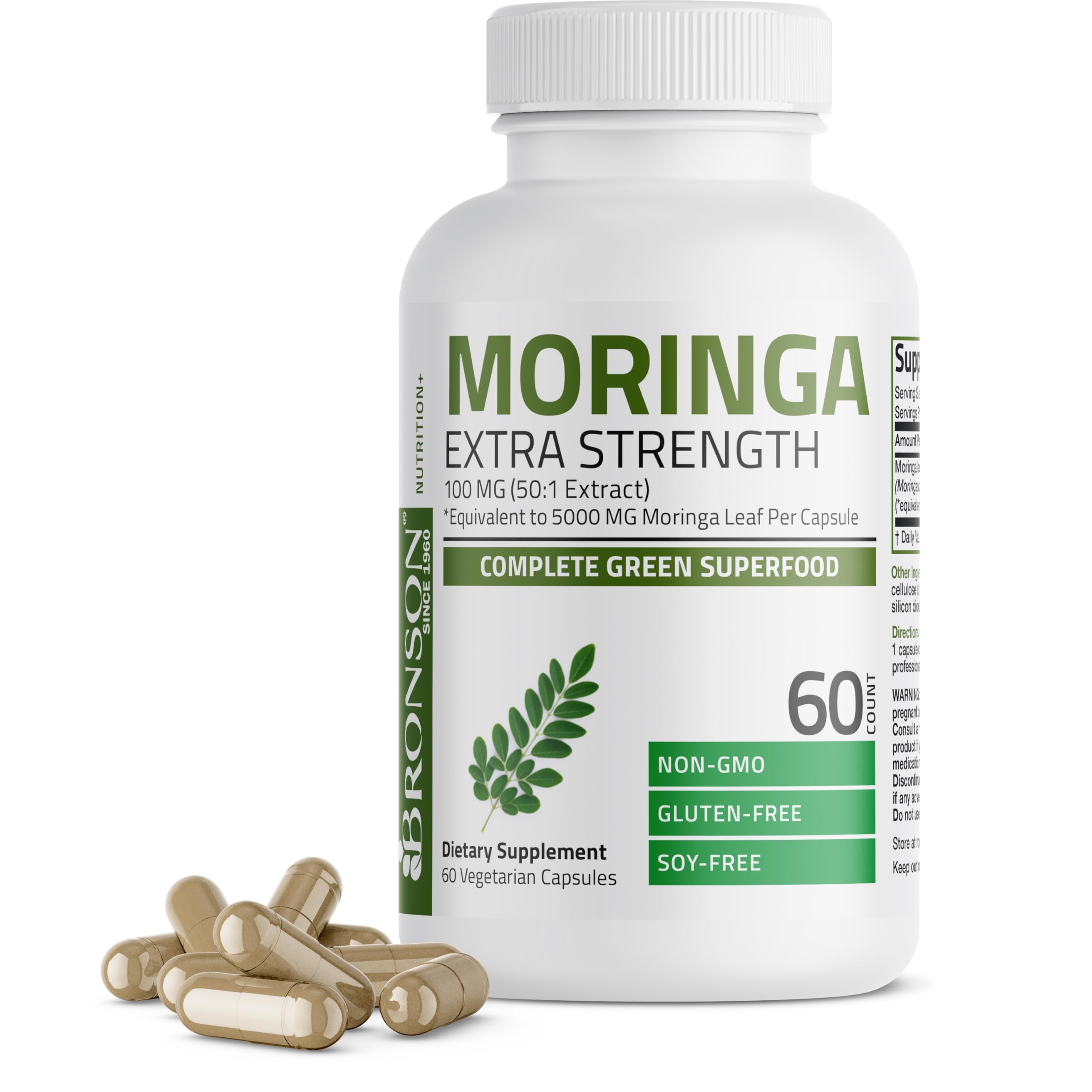 Foto 1 | Suplemento Bronson Morgina Extra Strength 60 Cápsulas - Venta Internacional