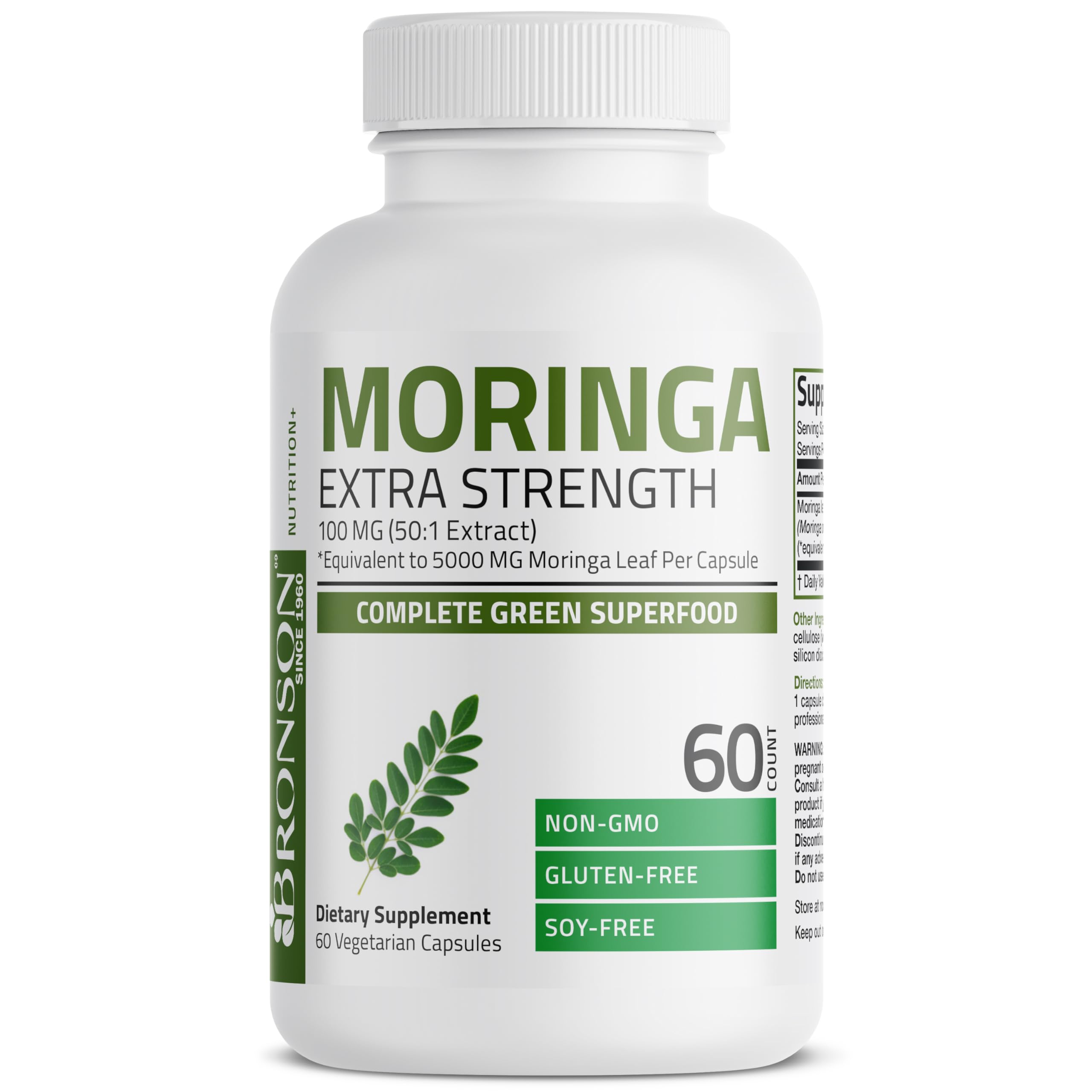 Foto 4 pulgar | Suplemento Bronson Morgina Extra Strength 60 Cápsulas - Venta Internacional