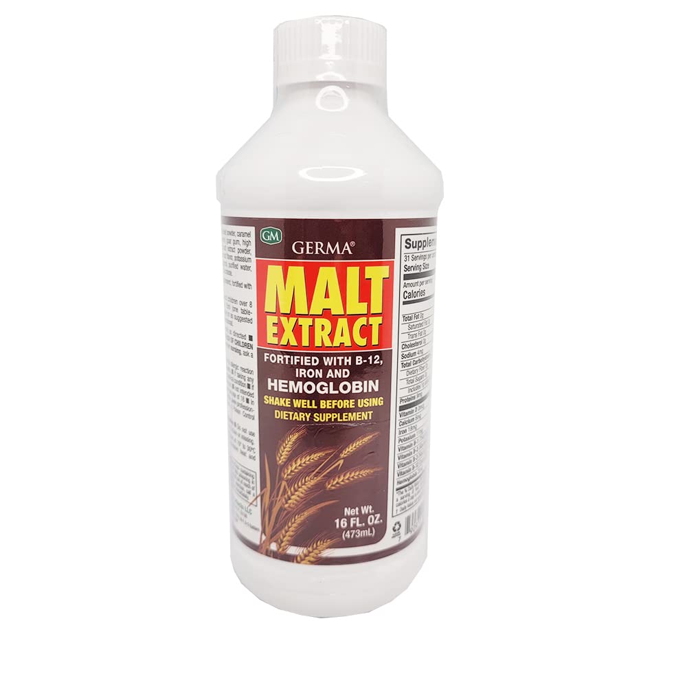 Foto 1 | Suplemento Dietético Extracto De Germa Malta 473 Ml Con Vitamina B12 Y Hemoglobina - Venta Internacional.