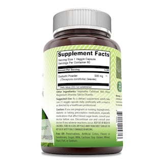 Foto 2 | Suplemento Amazing India Guduchi 500 Mg 60 Cápsulas Vegetarianas - Venta Internacional.