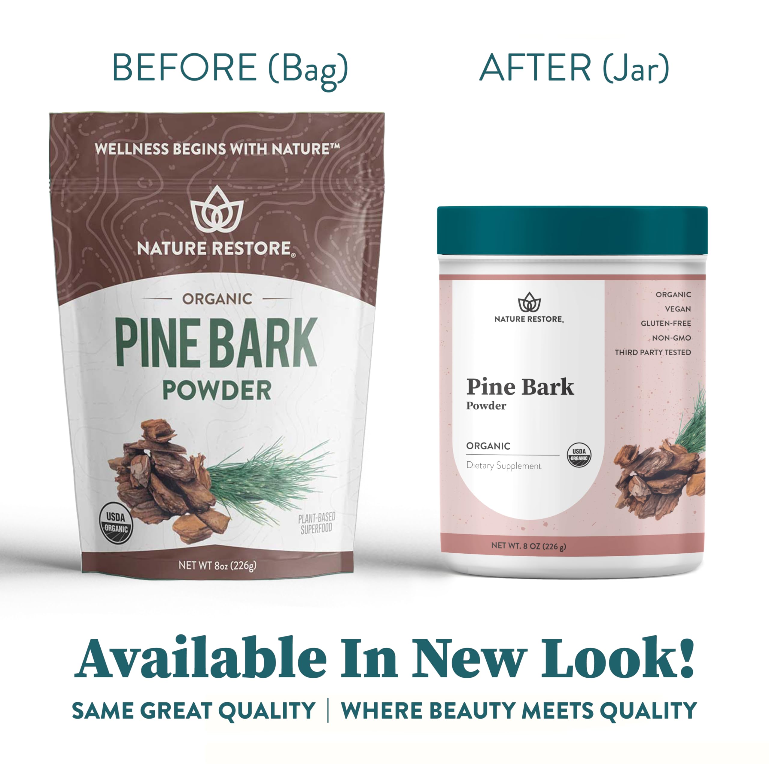 Foto 4 | Extracto De Corteza De Pino En Polvo Nature Restore, 226 G, Orgánico - Venta Internacional.