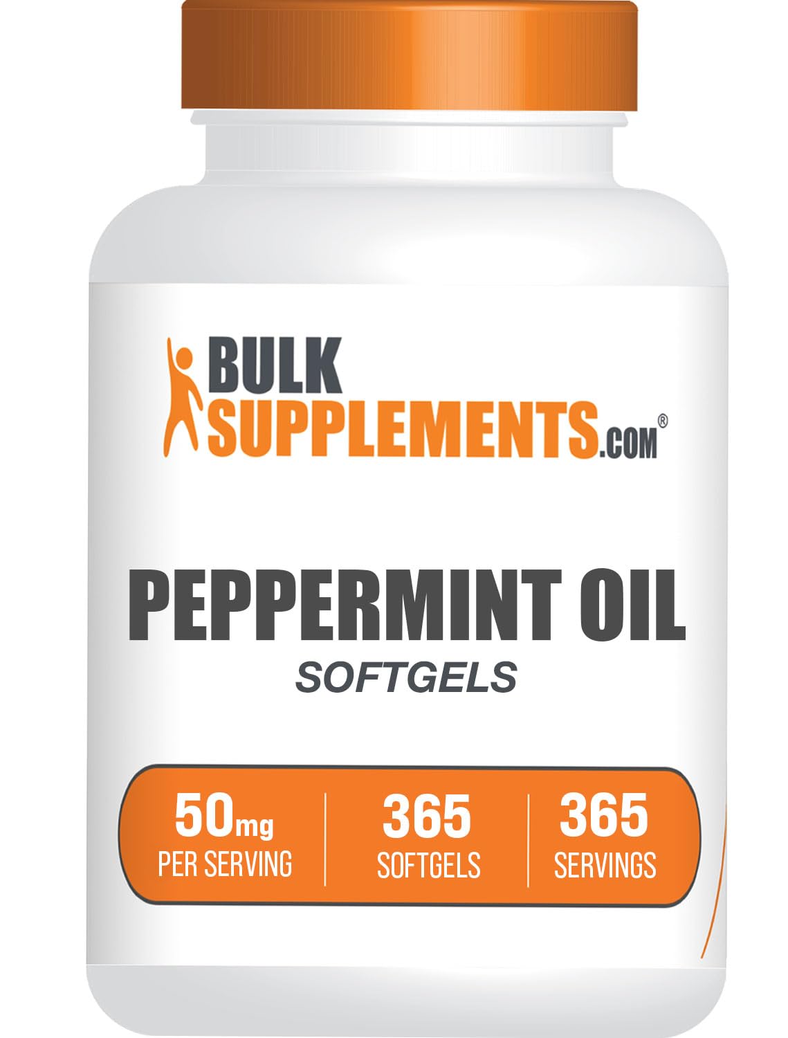 Foto 2 pulgar | Suplemento Bulksupplements.com Aceite De Menta 50 Mg X365 - Venta Internacional.