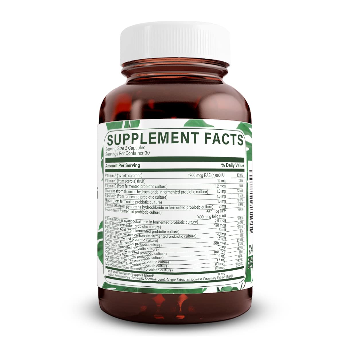 Foto 3 pulgar | Suplemento Multivitamínico Natural Nutra Whole Food 60 Cápsulas - Venta Internacional.