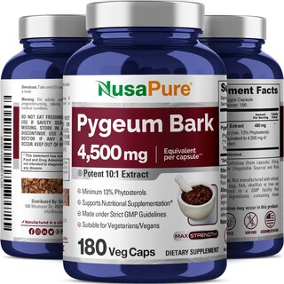 Foto 4 | Suplemento Nusapure Pygeum Bark 4500 Mg 180 Cápsulas Vegetarianas - Venta Internacional